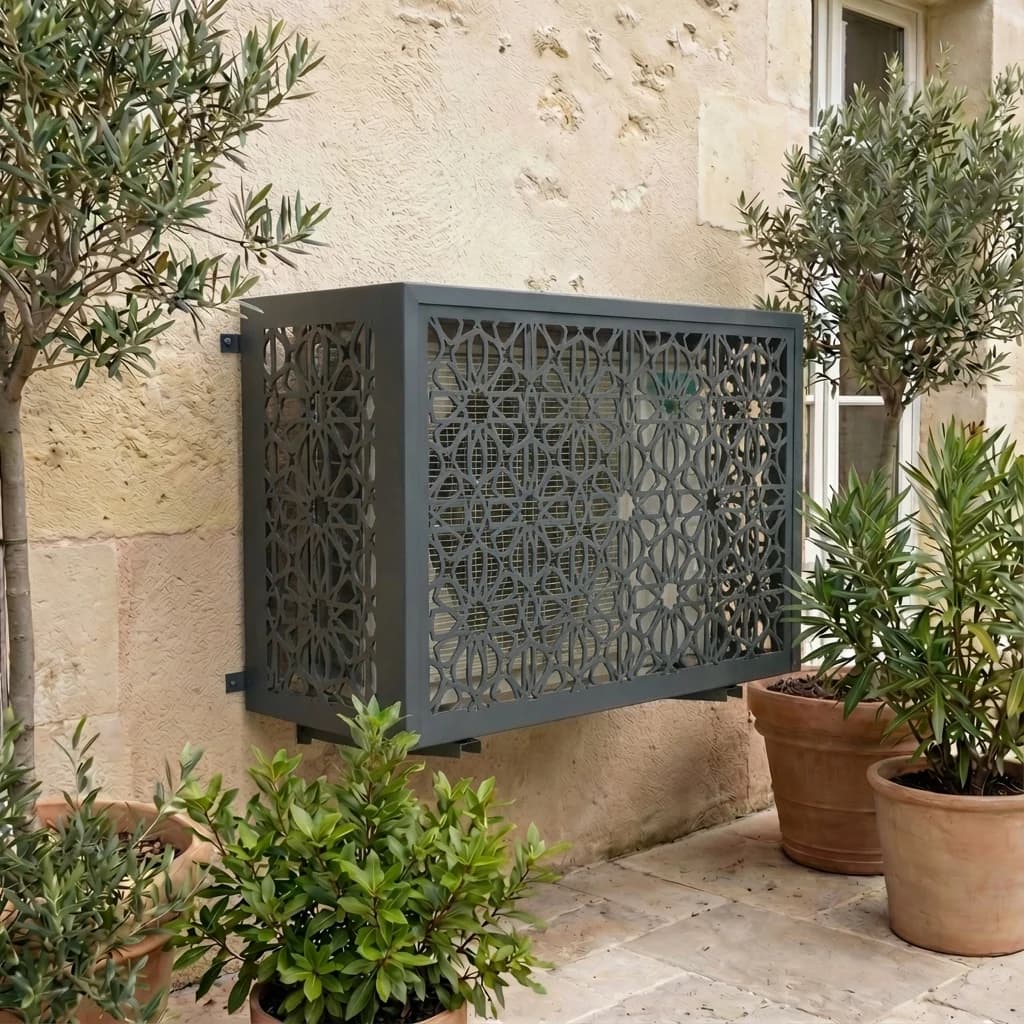 Cache clim Alhambra gris anthracite
