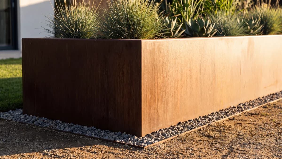 Acier corten texture : de l’acier brut à la patine