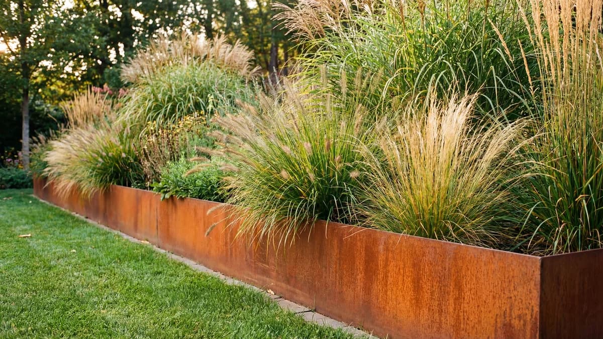 Bordure Acier Rouillé : Guide Esthétique & Prix 2026