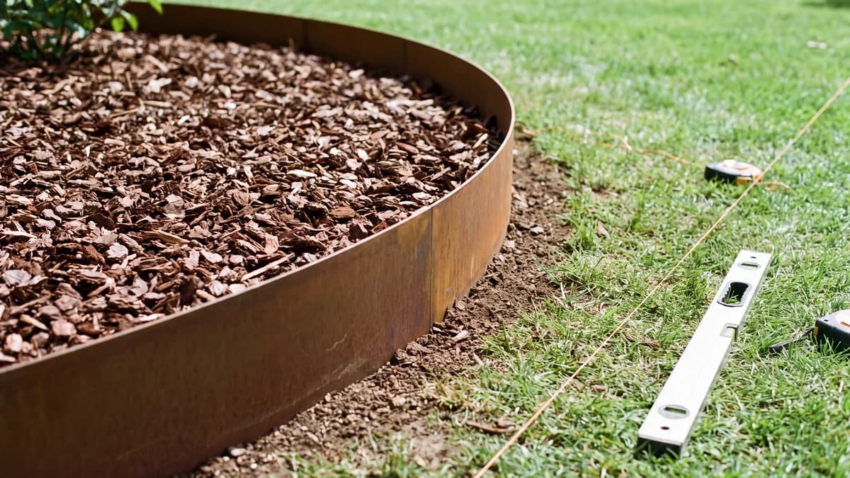 Comment poser des bordures de jardin : guide pratique
