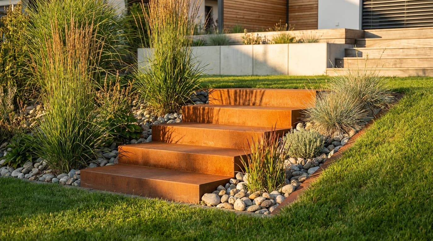 Aménager un jardin en pente : solutions, techniques et conseils de pros