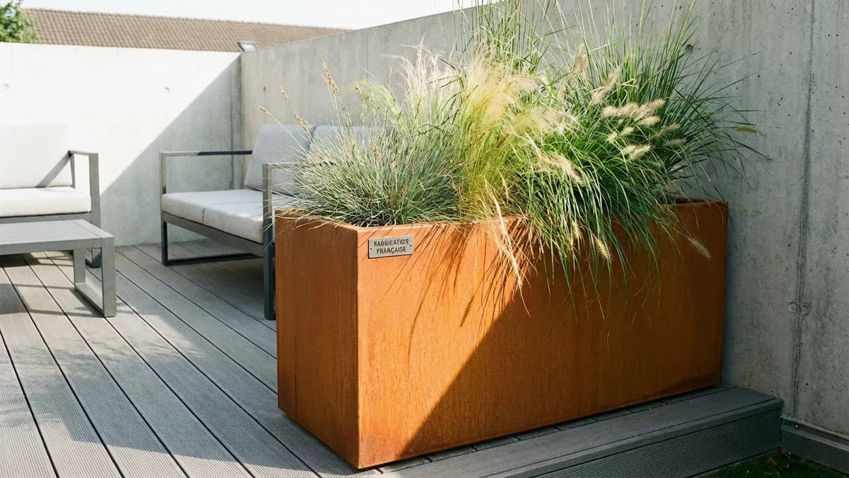 Jardinière Corten sur Mesure : Prix, Dimensions et Fabrication