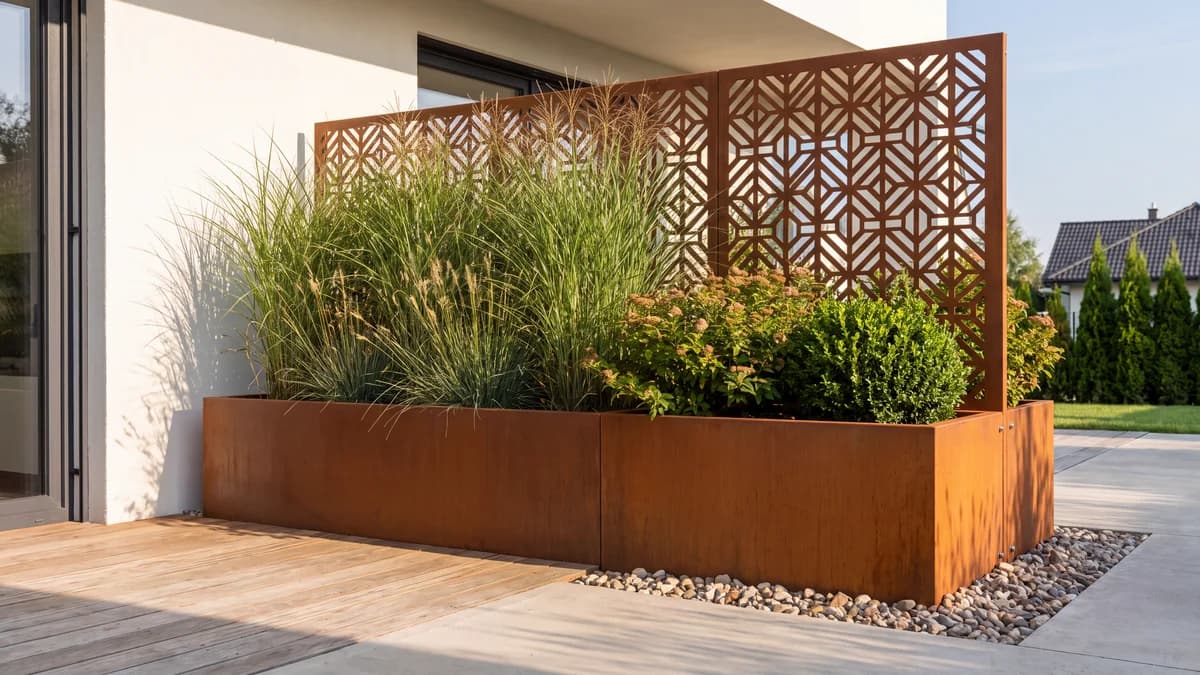 Jardinière avec panneau occultant hauteur 180 : le guide