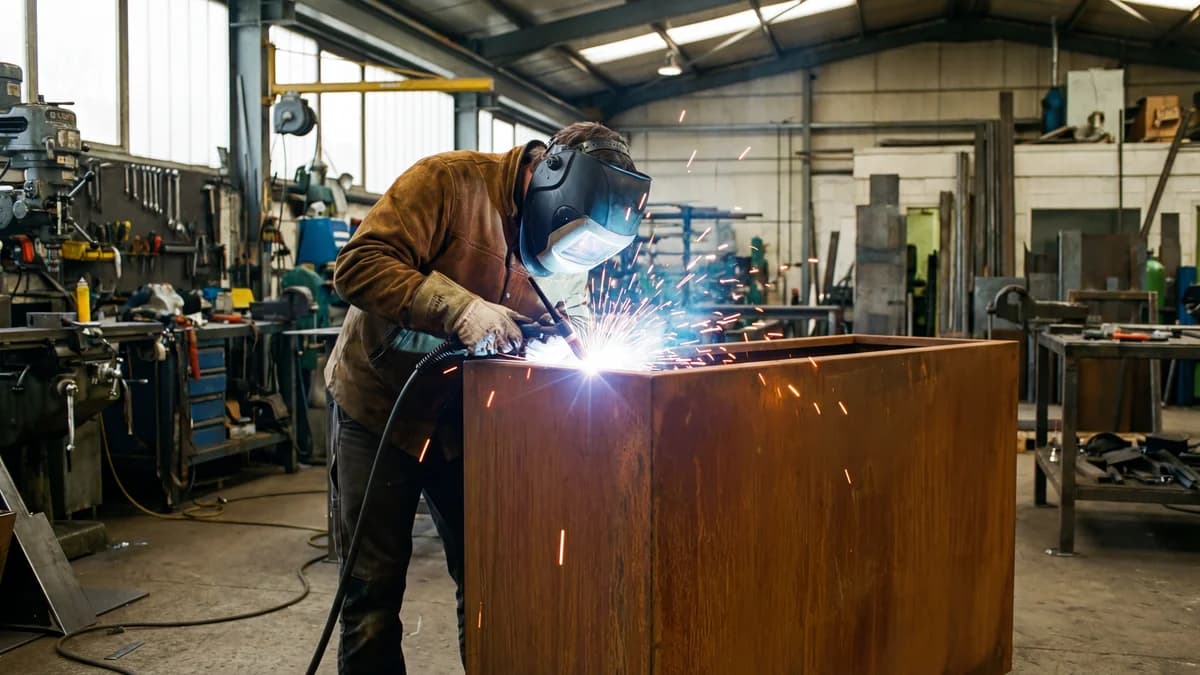 Soudure acier corten : techniques et défis pour métalliers